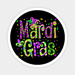 Mardi Gras Parade Outfit  Hat Men Women Kids Magnet